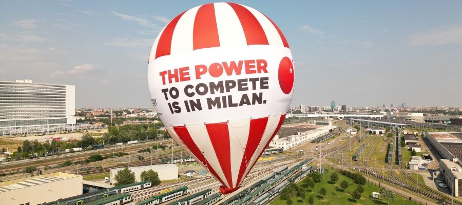 Aerostati a Fiera Milano Rho